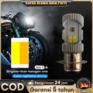 Philips LED Motorcycle Headlight HS1 12v 6/4w Super Bright White Ultinon ACDC/DC 3 Legs K3 Motorcycl