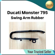 Ducati Monster 795 Monster795 Swing Arm Rubber Chain Guard Slide Getah Seal Arm Getah Lapik Tahan Ra