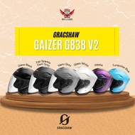 Gracshaw Helmet Gaizer G838 V2 Helmet Motorcycle Open Face Helmet Topi Keladar 头盔