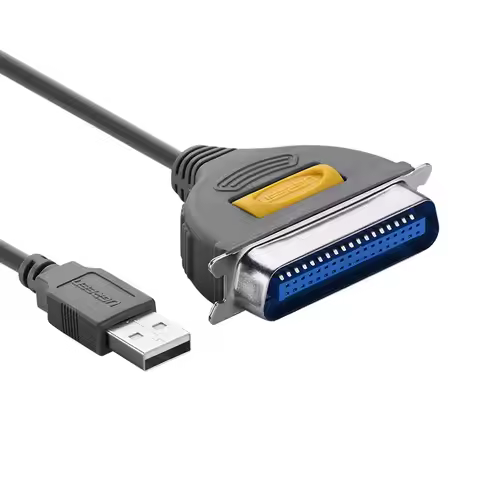 USB 2.0 to DB25 CN36 Parallel LPT Printer Cable Computer IEEE1284 25Pin 36Pin Printer Extending Cabl