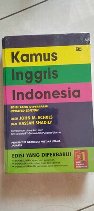 Kamus Inggris-Indonesia John.M.Echol