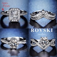 [READY STOCK] Fashion Korean Jewelry 50 Designs Cincin Silver 925 Original Cincin Perak Perempuan Women Diamond Ring Adjustable Rings Shine Like A Diamond Ready Stock
