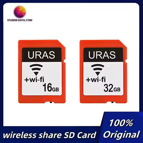 Original 32GB 16GB 8GB Wireless WIFI SD Card TF Card Reader Adapter Support 4GB 8GB 16GB 32GB TF Mem
