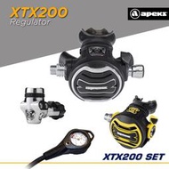 台灣潛水---APEKS XTX200調節器組+備用二級頭XTX40