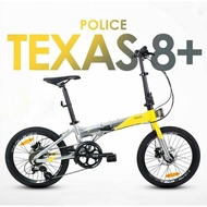 Sepeda Lipat Element Police Texas 8+ Speed 20"