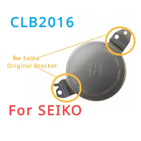 CLB2016 for SEIKO 3.7V Capacitor with Bracket Energy Solar Charging Battery CLB-2016 for Seiko Astro