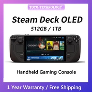 【Ready Stock】Steam Deck OLED Handheld Game Console 1TB/512GB