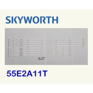 SKYWORTH TV LED Backlight 55E2A11T 55E 2A 11T Ready Stock in Malaysia Replacement New Set SKY WORTH