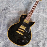 【𝐑𝐄𝐀𝐃𝐘 𝐒𝐓𝐎𝐂𝐊】GIBSON LES PAUL CUSTOM BLACK BEAUTY GOLDLINE Electric Guitar