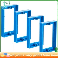 Star 4Pcs 1/2Inch Single Gang Outlet Box Extender,Electrical Outlet Extender Receptacle Extender Out