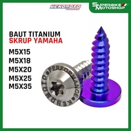 KENDMOTO Titanium Bolt Screw M5 Yamaha
