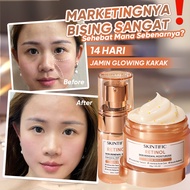 <2PCS SKINCARE SET >SKINTIFIC Moisturizer+serum Niacinamide Brighten/Acid Anti Acne/5X Repair skin/R