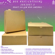 20x20 Rice Box 20x20 Catering Box 20X20 Rice Box (B5K3)
