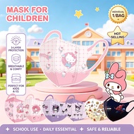 Cartoon Kids Mask 3ply Breathable Protective 3D Children Mask Duckbill Disposablemask Individual Pac