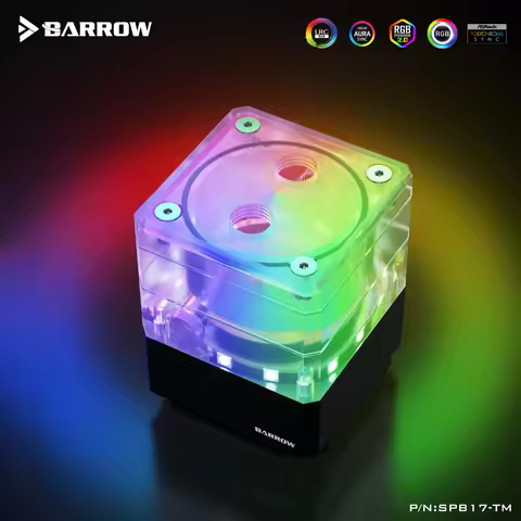 Barrow Integrated Kit for 17W Pump with PWM Control Speed Mini Reservoir LRC 2.0 ARGB SPB17-TM - Gam