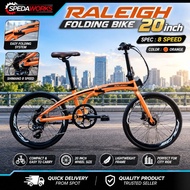 BASIKAL LIPAT l FOLDING BIKE 20" INCH | Alloy Frame | Sensah Ignite | Disc Brake