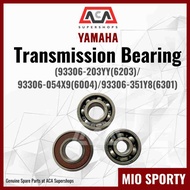 Mio Sporty Transmission Bearing (93306-203YY(6203)/ 93306-054X9(6004)/93306-351Y8(6301 Parts