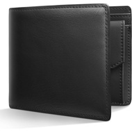 【Direct From Japan】ecoofee Men's Bifold Wallet, Oiled Leather, Genuine Leather, Compact, Large Capac
