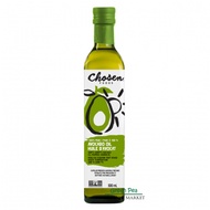 Chosen Foods น้ำมันอะโวคาโด  100%   Pure  Avocado Oil   500 ml ขวดแก้ว