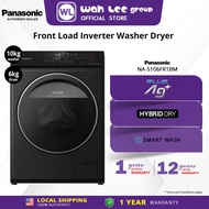 PANASONIC 10/6KG NA-S106FR1BM CARE+ EDITION FRONT LOAD WASHING MACHINE WITH DRYER NA-S106FR1BM WAH L