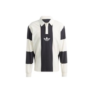Adidas Originals RUGBY Polo Shirt Mens Black HZ0708