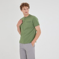 Khaki Bros. - คาคิบรอส - Henley T-shirt - เสื้อยืดแขนสั้น คอ Henley - KM24K029