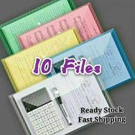 A4 Plastik butang Poket Fail simpan dokumen buku kertas,A4waterproof line button plastic pocket orga