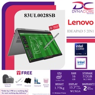 LENOVO IDEAPAD 5 2-in-1 83UL0028SB (ULTRA 7 355 8C/16GB(8X2)/512GB SSD2242+1s2280/Intel/ 15.3"WUXGA 