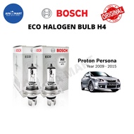 BOSCH Eco H4 Halogen Headlamp Bulb 12V 60/55W H4 Bulb for Proton Persona (2009-2015) Lampu Mentol De