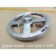Pully papas noken 8 inch JALUR FLAT can be attached to 12mm - 20mm