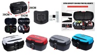 GSB 45L 37L 47L Motorcycle Box Storage Top Box Extra Trunk Waterproof Detachable Handheld Rack Safet