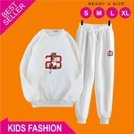 Children's Crewneck Set 5-15 Years Old Jrd 23 Motif