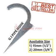 Galvanized Pipe Hook / J Pipe Hook /  J Shape Pipe Hook / Besi Pipe