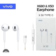 [COD] VIVO iQOO Type-C Earphone For VIVO V30 V30e V29 V27e V25 V23 V21 V20 Pro IQOO Z9 NEO 9 8 In Ea