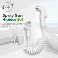 【DR】 Handheld Bidet Spray Set ABS Bathroom Toilet Bidet Shower Head Toilet Cleaning Tools