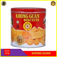 Khong Guan Assorted Biskuit 650gr - guan Biscuit khong biskuit kaleng
