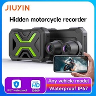 JIUYIN Dl DVR WiFi Smart Connect 1080P Action Camera Recorder Front & Rearview Waterproof Motorcycle