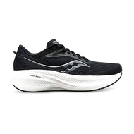 Saucony W Triumph 21 Women's Shoes Black White Breathable Racing Cushioning Road Running Sports Leisure Jogging S10882-10