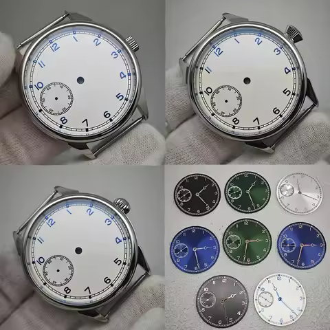 37mm Watch Dial for ETA 6497 Movement 42mm Case Repair Parts Replacement Watch Faces Watch Accessori