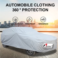 (MADE IN MALAYSIA) Car Body Cover Car Cover Outdoor Waterproof Uv Protection Penutup Kain Selimut Ke