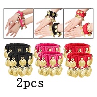 1 Pair Belly Dance Bracelet Indian Dance Costume Accessories Ethnic Stage Performance Jewellery