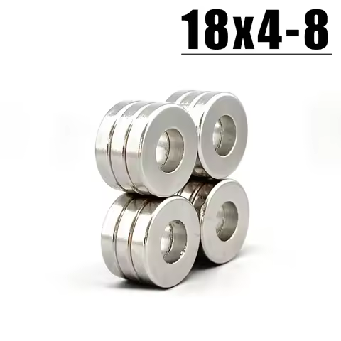 Fridge Tool Magnet 2/5/10/20/50/100pcs Hole Round Shape 18x4-8mm Accessory 18mm X 4mm -8mm Kitchen O