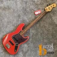 【反拍樂器】Fender Road Worn 60s Jazz Bass FRD 喜慶紅 電貝斯 墨場 公司貨