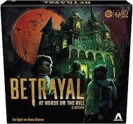 Hasbro Betrayal at House on The Hill Third Edition, Cooperative Board Game from 12 Years, 3 6 Player