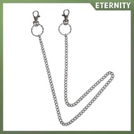 ETERNITY Punk Hiphop Trendy Belt Waist Chain Pants Chain Jeans Punk Metal Trousers Chains