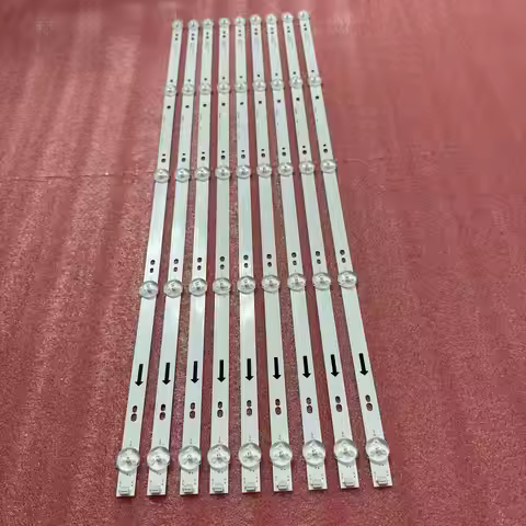 9pcs/set LED Backlight strip For Evl 58evls4 Hyundai Hyled5808W4Km Hyled5808 JS-JP58A71051ER.105L R7
