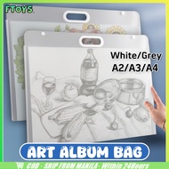 Shipped In 24 Cm.document File A4/A3/A2 Photo Art Storage 16k/8k/4k Work Stationery