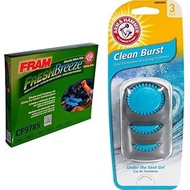 FRAM Fresh Breeze Cabin Air Filter for Car, Easy Install for Selected Mercedes-Benz Vehicles (CF9785