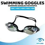 Adult Swimming Goggles with Myopia Correction | Goggle with Optical Degree | SG LOCAL STOCK