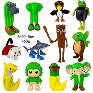 Action Figure TUNG TUNG SAHUR BRAINROT ANOMALY Tralalelo Tralala Miniature Cake Topper Display Toy T